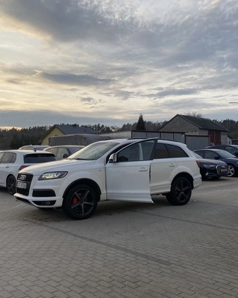 Audi Q7 cena 82999 przebieg: 255000, rok produkcji 2014 z Prószków małe 67